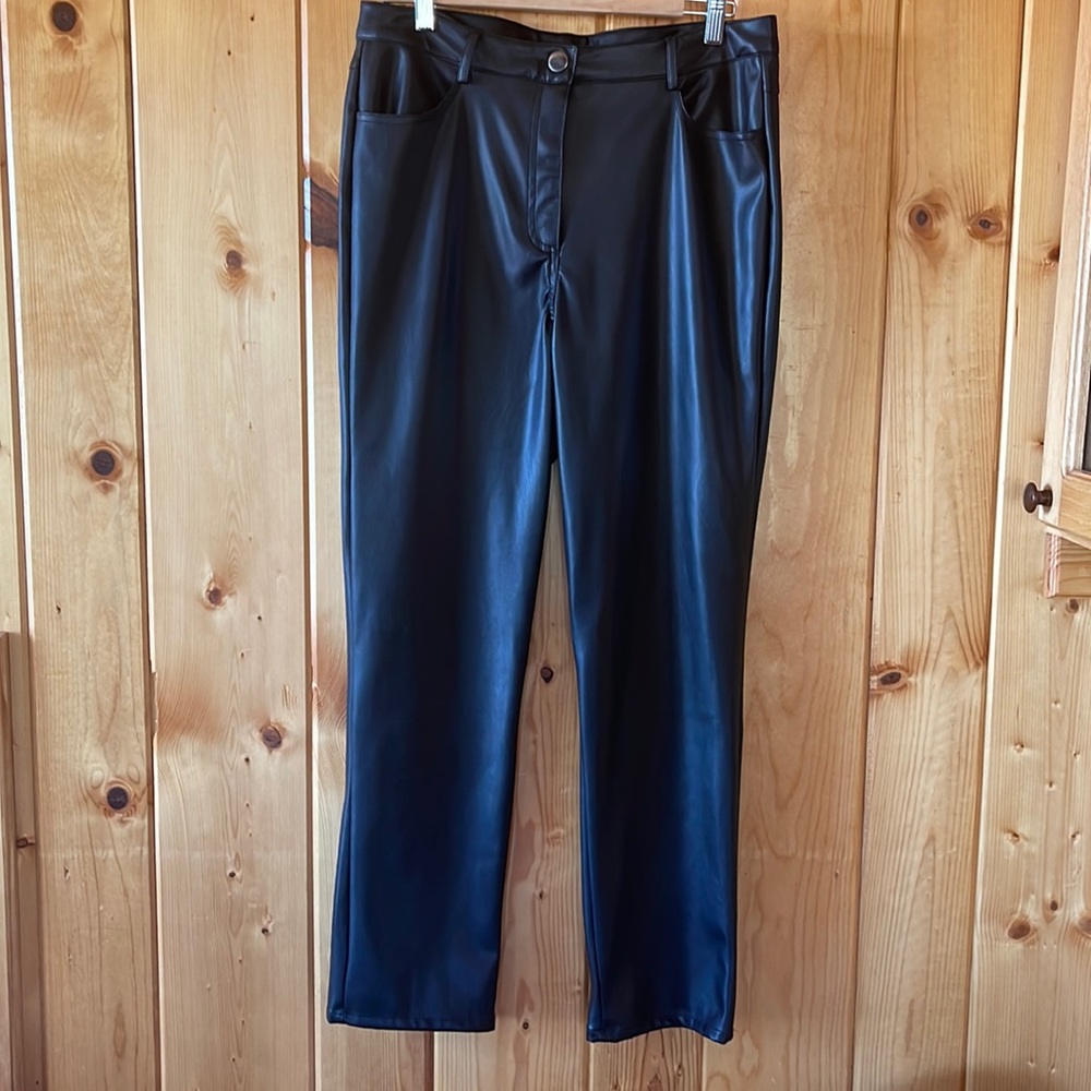Autres Filles faux leather jeans